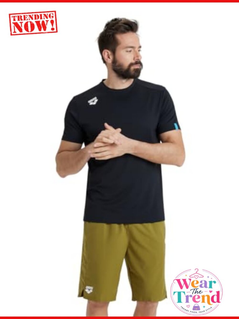 Unisex Quick Dry Recycled Polyester Athletic Crew Neck T-Shirt Short Sleeve